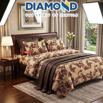Premium Diamond bedsheet Unstitched