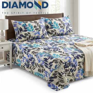 Premium Diamond bedsheet Unstitched
