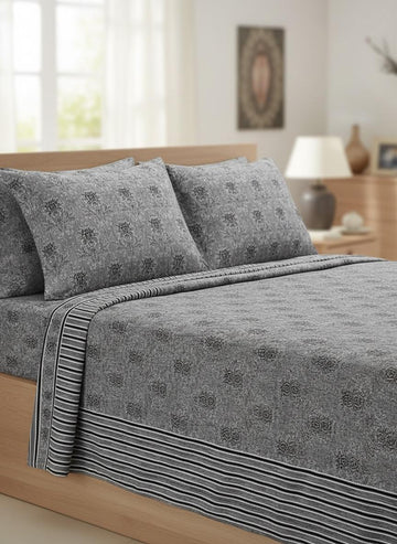 Royal Comfort Premium Bedsheet Set | Unstitched