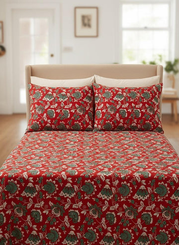 Royal Comfort Premium Bedsheet Set | Unstitched