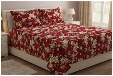 Royal Comfort Premium Bedsheet Set | Unstitched