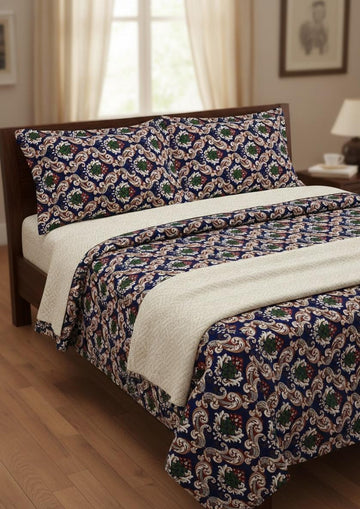 Royal Comfort Premium Bedsheet Set | Unstitched