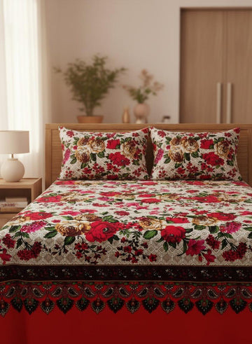 Royal Comfort Premium Bedsheet Set | Unstitched