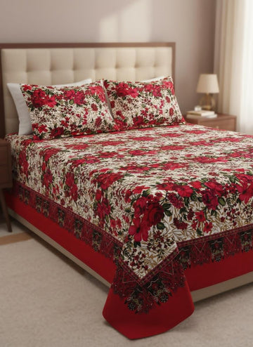 Royal Comfort Premium Bedsheet Set | Unstitched