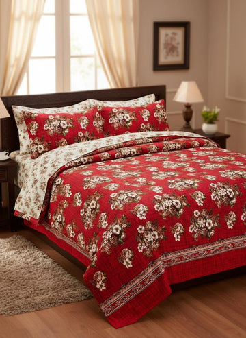 Royal Comfort Premium Bedsheet Set | Unstitched